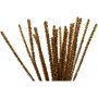 Pijpenrager - goud - glitter - 24 st