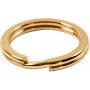 Splitring - verguld - 15 st