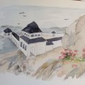 Klant imago Aquarelblok Gelijmd Ruw bos Bogen 300g - A4
