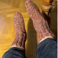 Klant imago Sox 50g - Grijs/rood/zwart (05)