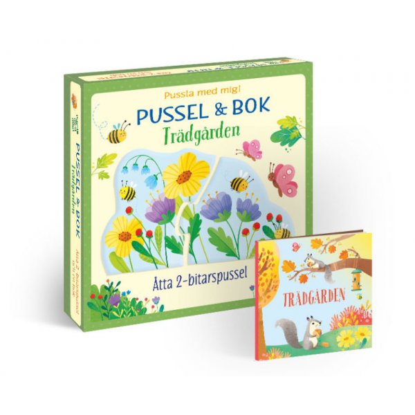 Puzzel & boek: De tuin