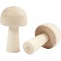 Houten spons - D2,9 cm - H5,2 cm - 3 st