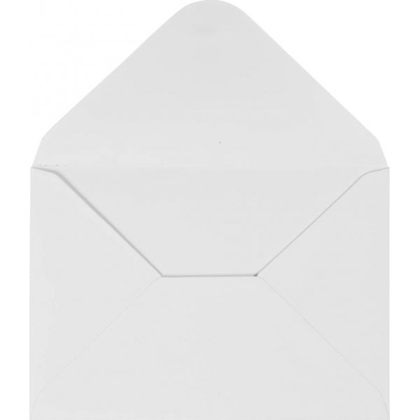 Envelop - wit - 11,5 x 16 cm - 10 st