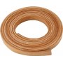 Leren band - naturel - 2 meter