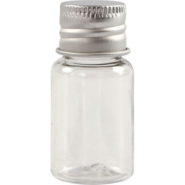 Plastic potje met deksel - 13 ml - 10 st