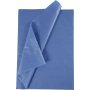 Vloeipapier - blauw - 50 x 70 cm - 14 gr - 25 vellen