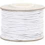 Elastisch koord 1 mm - wit - 25 m