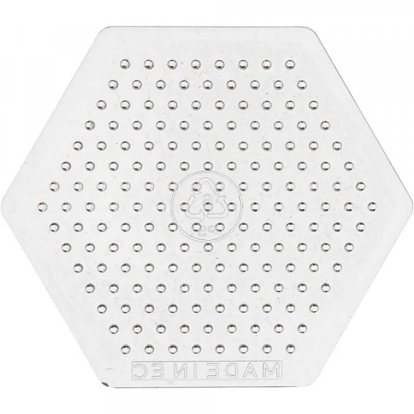 Parelbordjes - Helder - Zeshoekig - 10 st Parelbordjes - Helder - Zeshoekig - 10 st