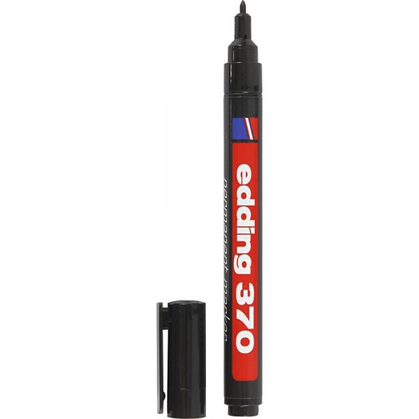 Edding 370 Markeerstift - zwart