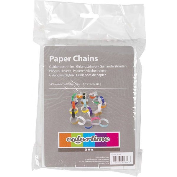 Slingerstroken - gemengde kleuren - 2400 st Slingerstroken - gemengde kleuren - 2400 st