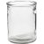Kaarsglas - H9,8 cm - 6 st Kaarsglas - H9,8 cm - 6 st