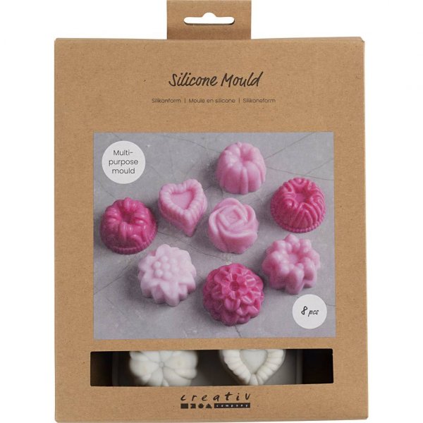 Siliconen mal - kleine zandkoekkoekjes