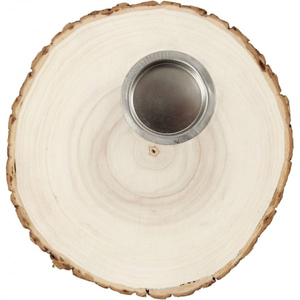 Warmtekaarshouder - houten plank Warmtekaarshouder - houten plank