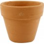Terracotta potten - 7 cm - 24 st