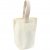 Draagtas van canvas, licht naturel, 26�23 cm