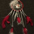 Klant imago Satijnen lint 10 mm rood