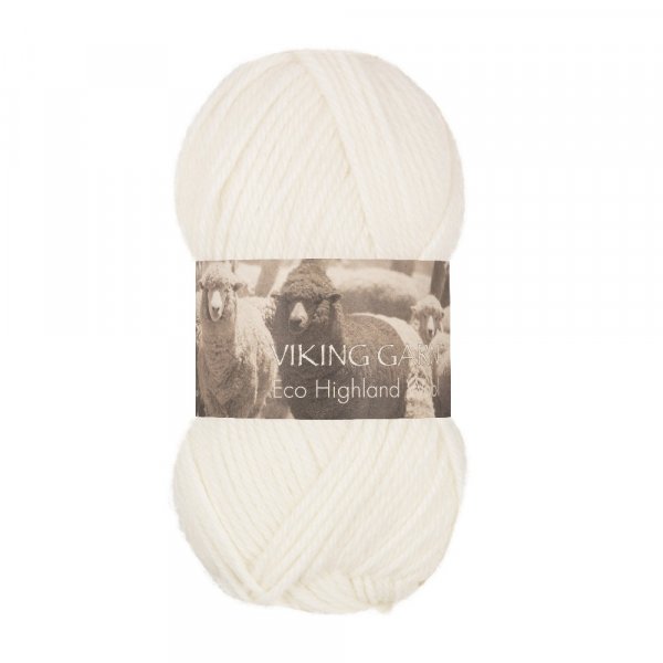 Vikinggaren Eco Highland Wool 50g