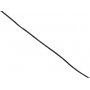 Katoenen koord - zwart - 100 m - 1 mm