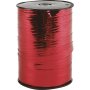 Cadeaukoord - metallic rood - glanzend - 250 m
