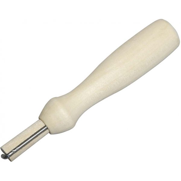 Houten viltnaaldhouder met 5 tussennaalden Houten viltnaaldhouder met 5 tussennaalden