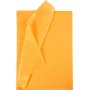 Vloeipapier - geel - 50 x 70 cm - 14 gr - 10 vellen