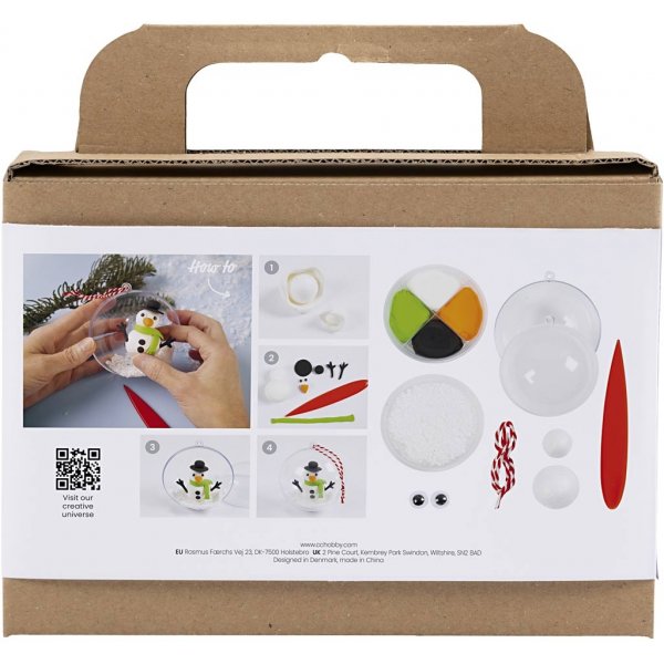 Mini DIY Kit Modelleren - Sneeuwpop Mini DIY Kit Modelleren - Sneeuwpop