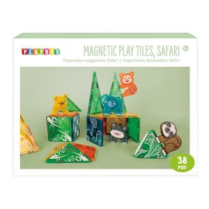 Magnetische tegels Safari - 38 stuks Magnetische tegels Safari - 38 stuks