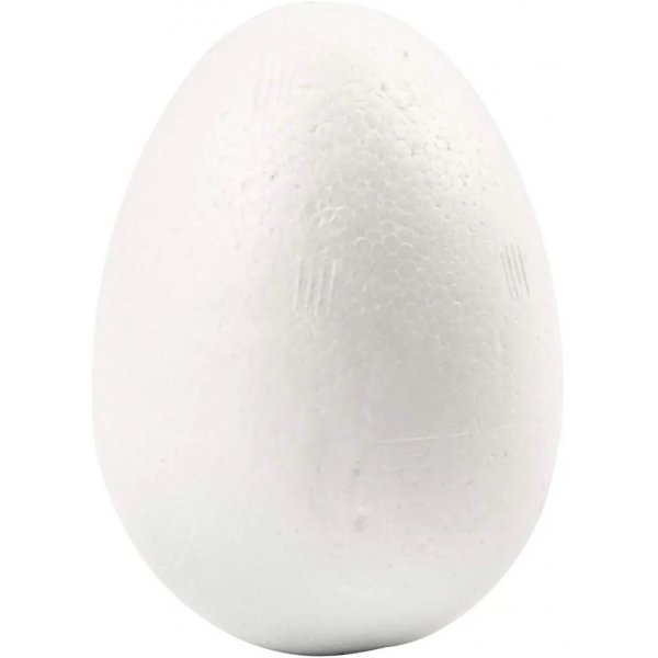 Frigolit eieren - Wit - H6 cm - 50 st