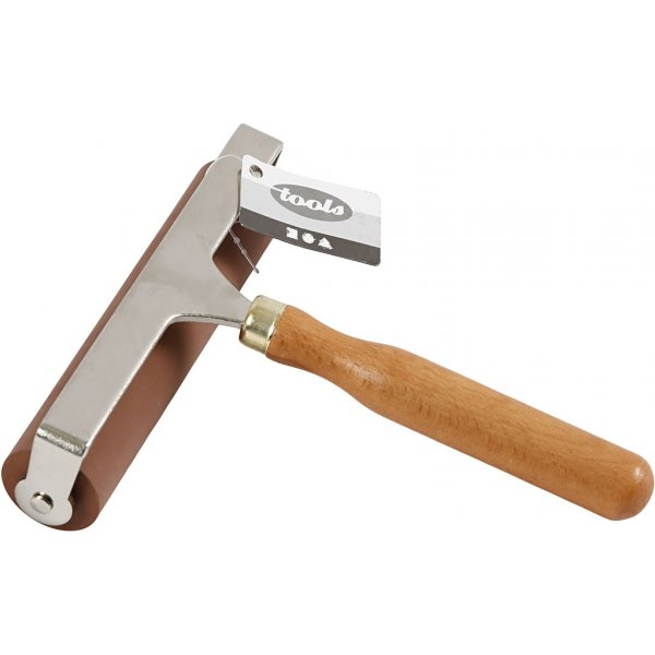 Rubberen rol/linoleumrol - 14,7 cm Rubberen rol/linoleumrol - 14,7 cm
