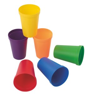 Sorteerbekers 9 cm Ø 4-6 cm - 6 stuks Sorteerbekers 9 cm Ø 4-6 cm - 6 stuks