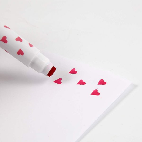 Stempelinkt - gemengde kleuren - 8 st