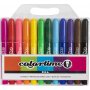 Colortime potloden - standaardkleuren - 2 mm - 12 st