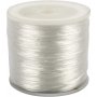 Elastisch sieradendraad - 1 mm - plat - 100 m
