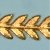 Wasdecoratierand 180 x 7 mm - bladgoud