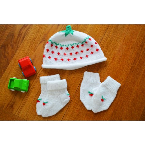 Breipatroon - Babyset Lingon