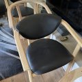 Klant imago Imitatie nappaleer Zwart - 140 cm