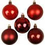 Kerstboomballen - rode harmonie - 6 cm - 20 st