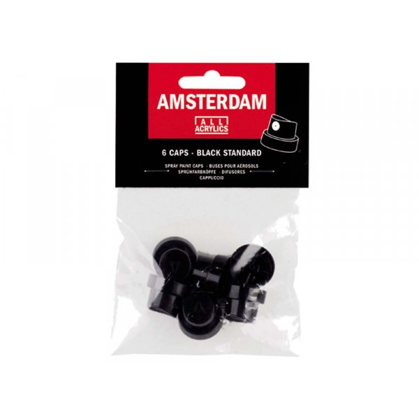 Spuitdop Amsterdam 6 stuks - Standaard