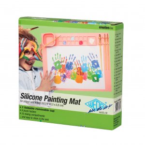Wedo schildersmat roze 50x40 cm Wedo schildersmat roze 50x40 cm