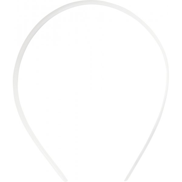 Diadeem - 13 mm - wit - 5 st Diadeem - 13 mm - wit - 5 st