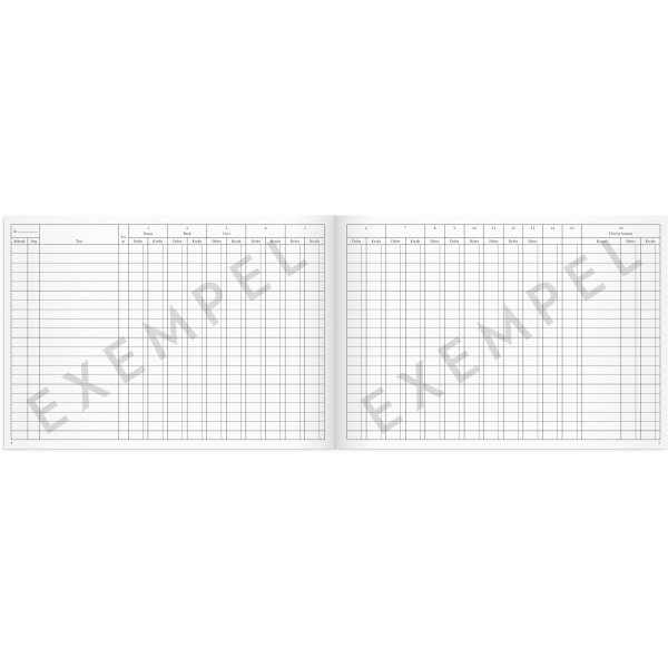 Het kasboek van het bedrijf - A4L