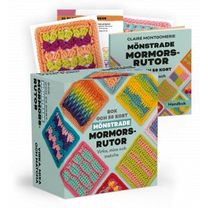 Boek met patronen voor granny squares en 50 kaarten: haken, combineren en mixen Boek met patronen voor granny squares en 50 kaarten: haken, combineren en mixen
