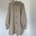 Klant imago Halflinnen Grof - Naturel - 150 cm