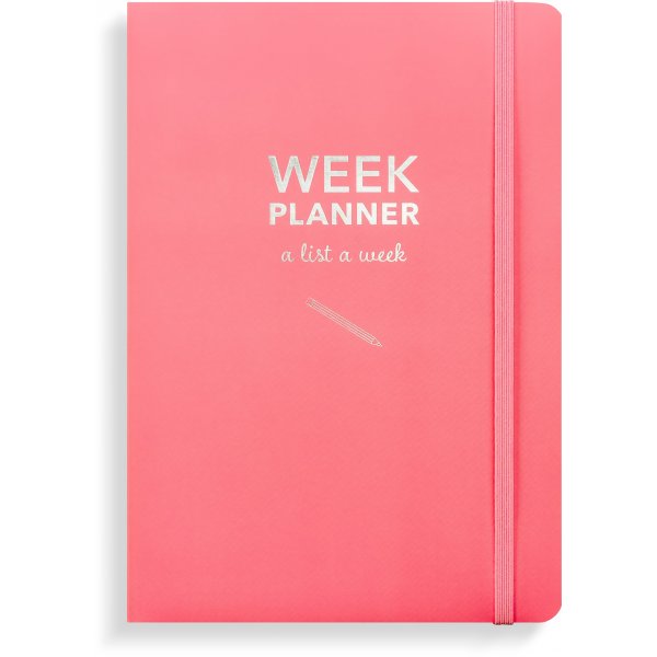 Weekplanner - Ongedateerd roze