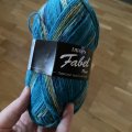 Klant imago DROPS Fable Print garen - 50g - Blauwe zee (162)