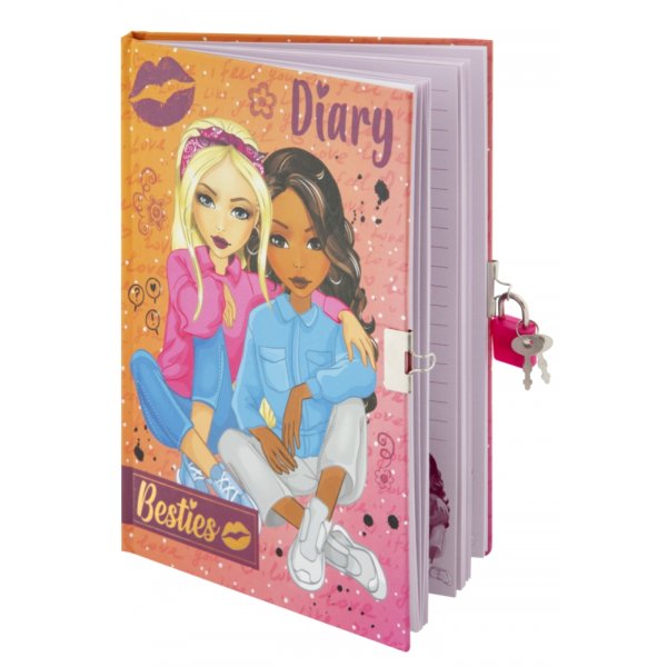 Agenda met slot en sleutel