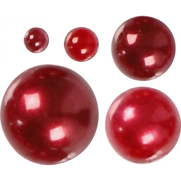 Strasstenen - rood - 2-8 mm - 140 st Strasstenen - rood - 2-8 mm - 140 st