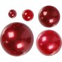 Strasstenen - rood - 2-8 mm - 140 st