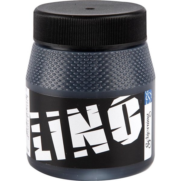 Linoleumverf - zwart - 250 ml