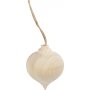 Houten druppel - 5,5 cm